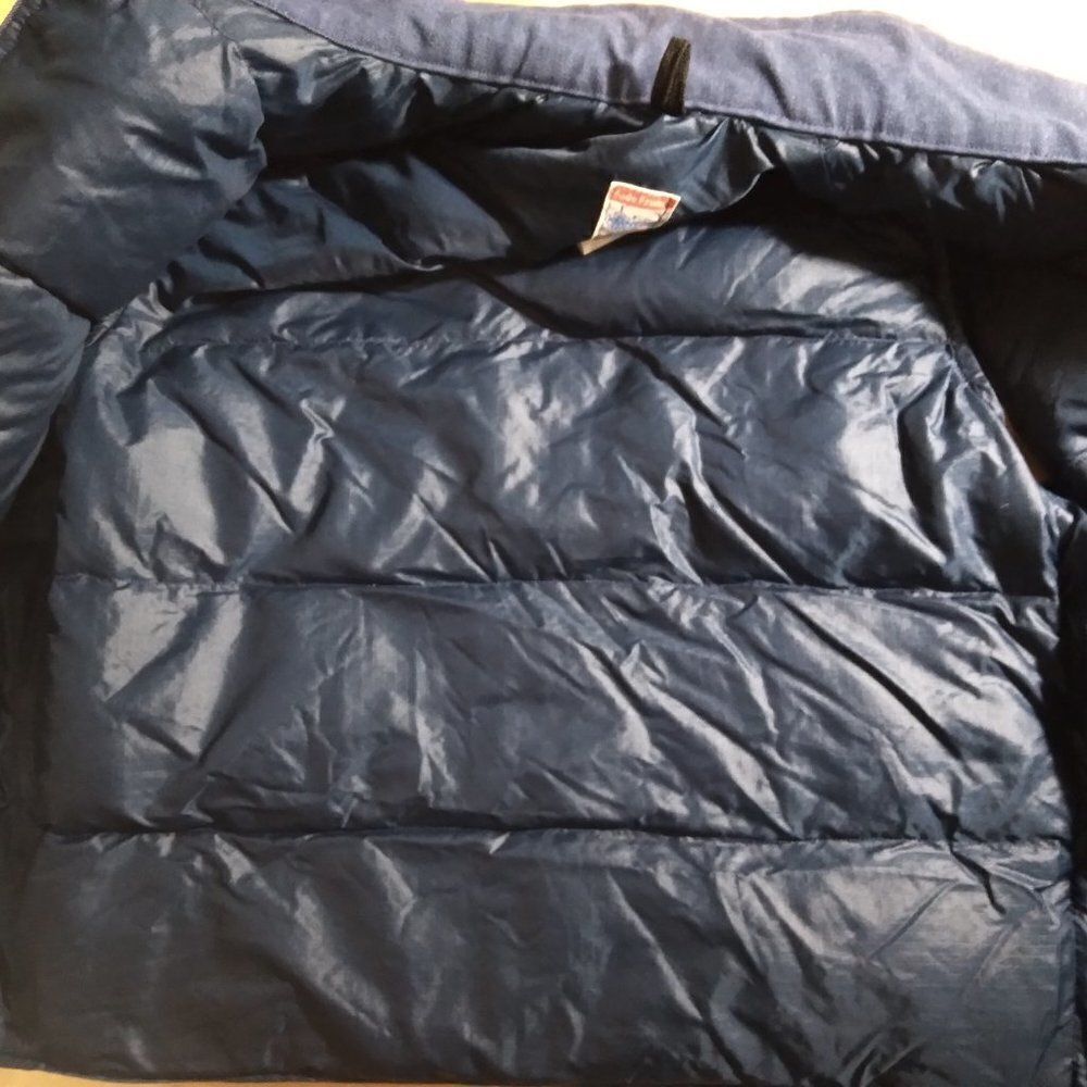 Vintage 70s Frostline Kit Goose Down Puffer Vest View 5